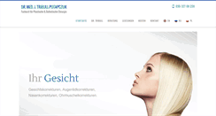 Desktop Screenshot of dr-tribull.de