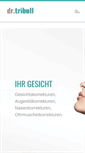 Mobile Screenshot of dr-tribull.de